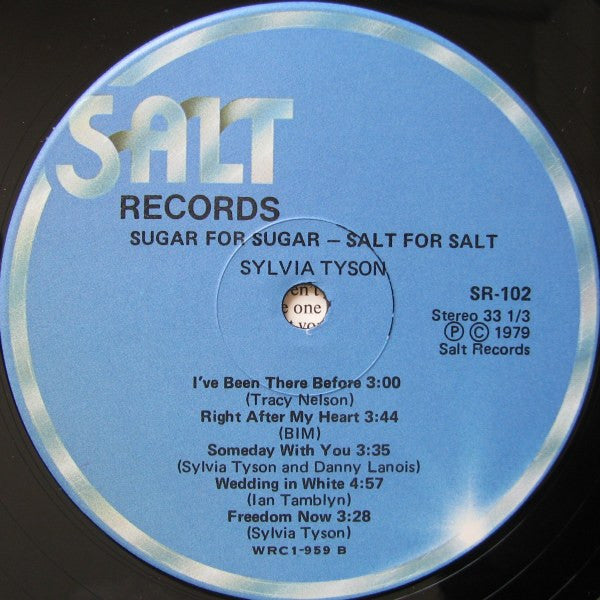 Sylvia Tyson : Sugar For Sugar - Salt For Salt (LP, Album)