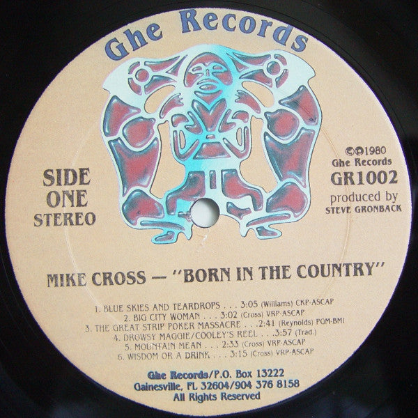 Mike Cross (4) : Born In The Country (LP, Album)