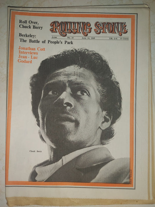 Rolling Stone Magazine June 14, 1969 Issue # 35
